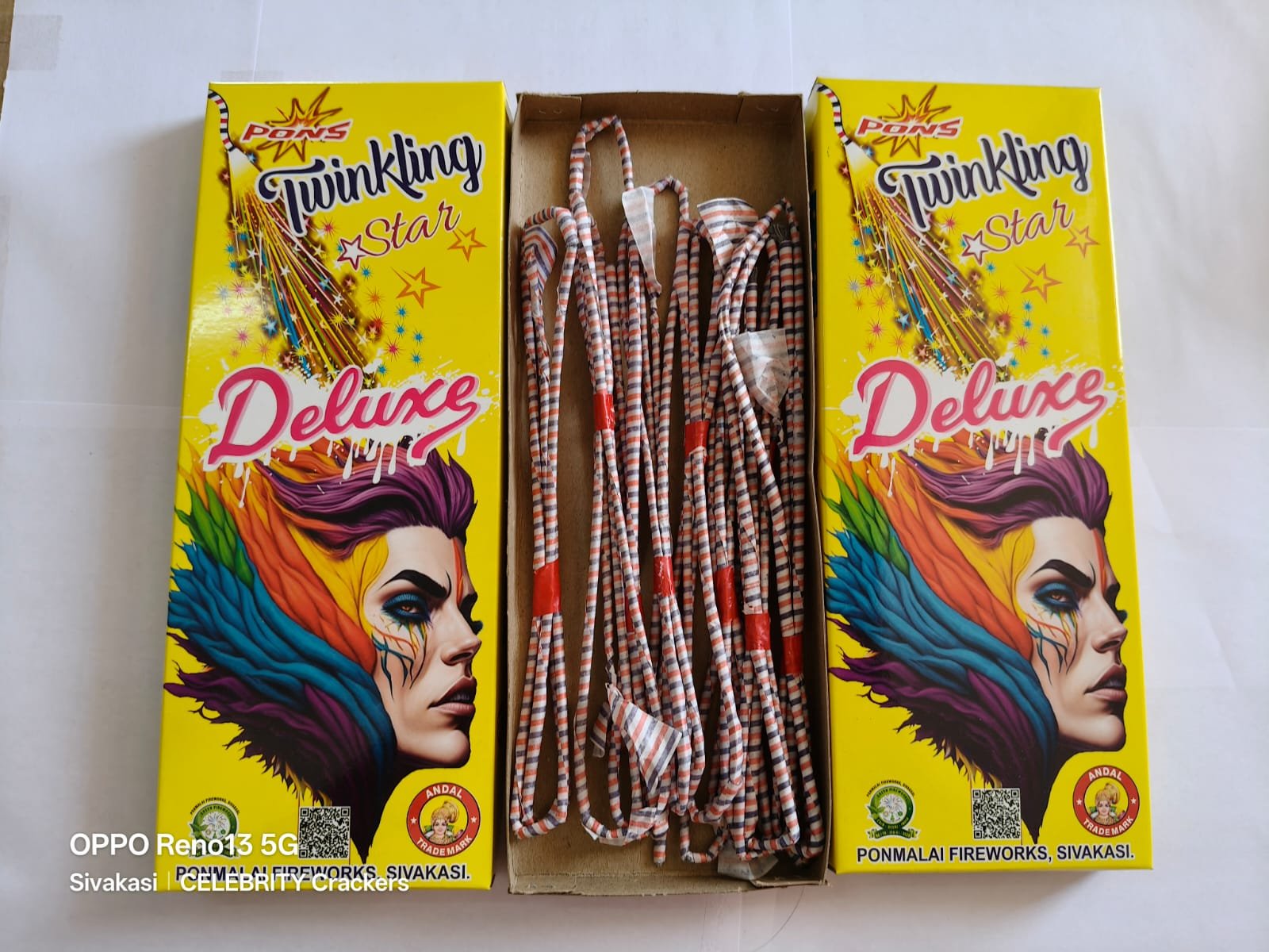 4` inch twinkling star