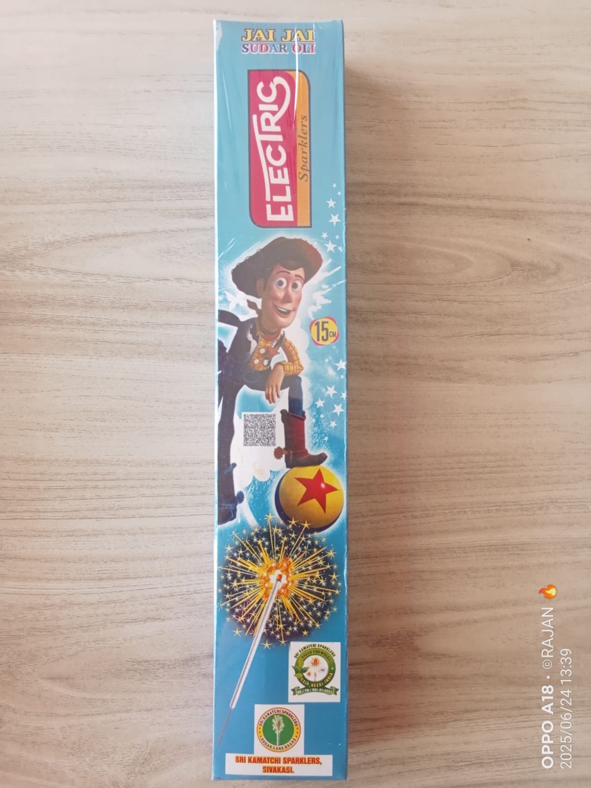 15 cm electric sparklers